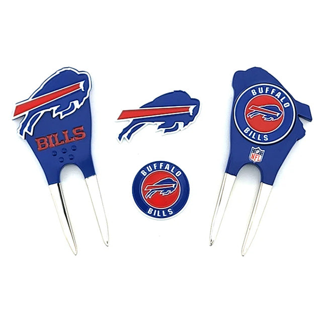 Pac Golf NFL Ball Marker Divot Tool Set