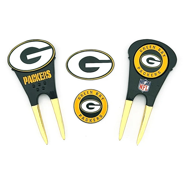 Pac Golf NFL Ball Marker Divot Tool Set