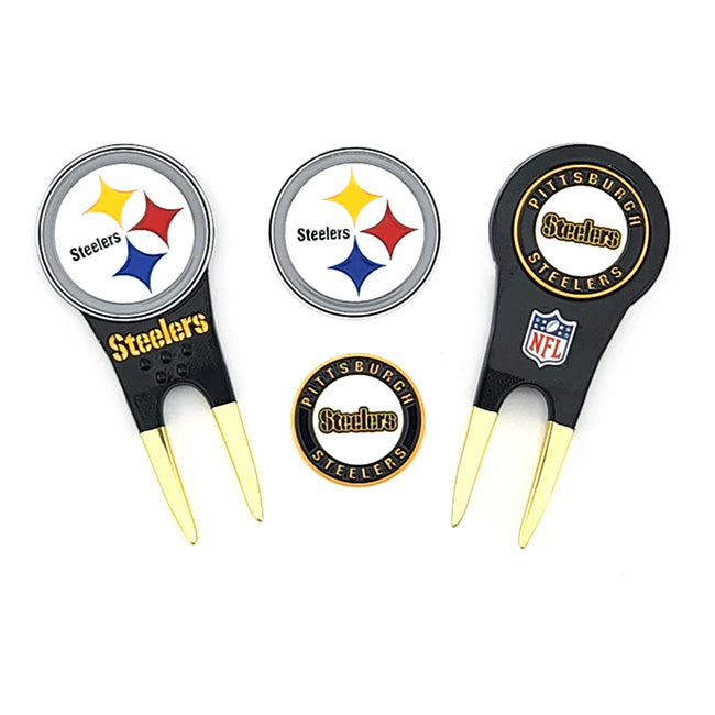 Pac Golf NFL Ball Marker Divot Tool Set