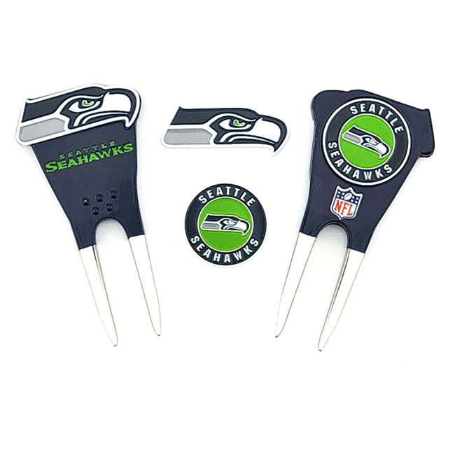 Pac Golf NFL Ball Marker Divot Tool Set