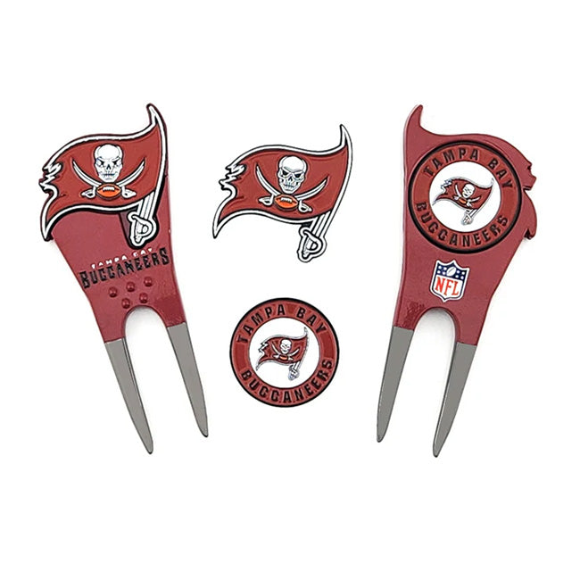 Pac Golf NFL Ball Marker Divot Tool Set