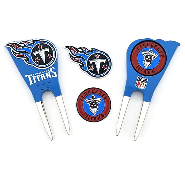 Pac Golf NFL Ball Marker Divot Tool Set