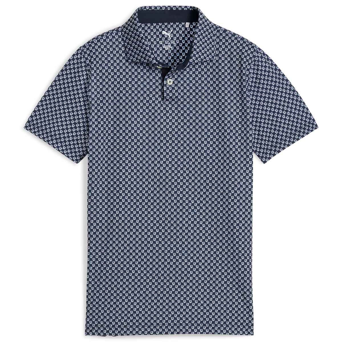 Puma 2025 Boys MATTR Micro Floral Golf Polo