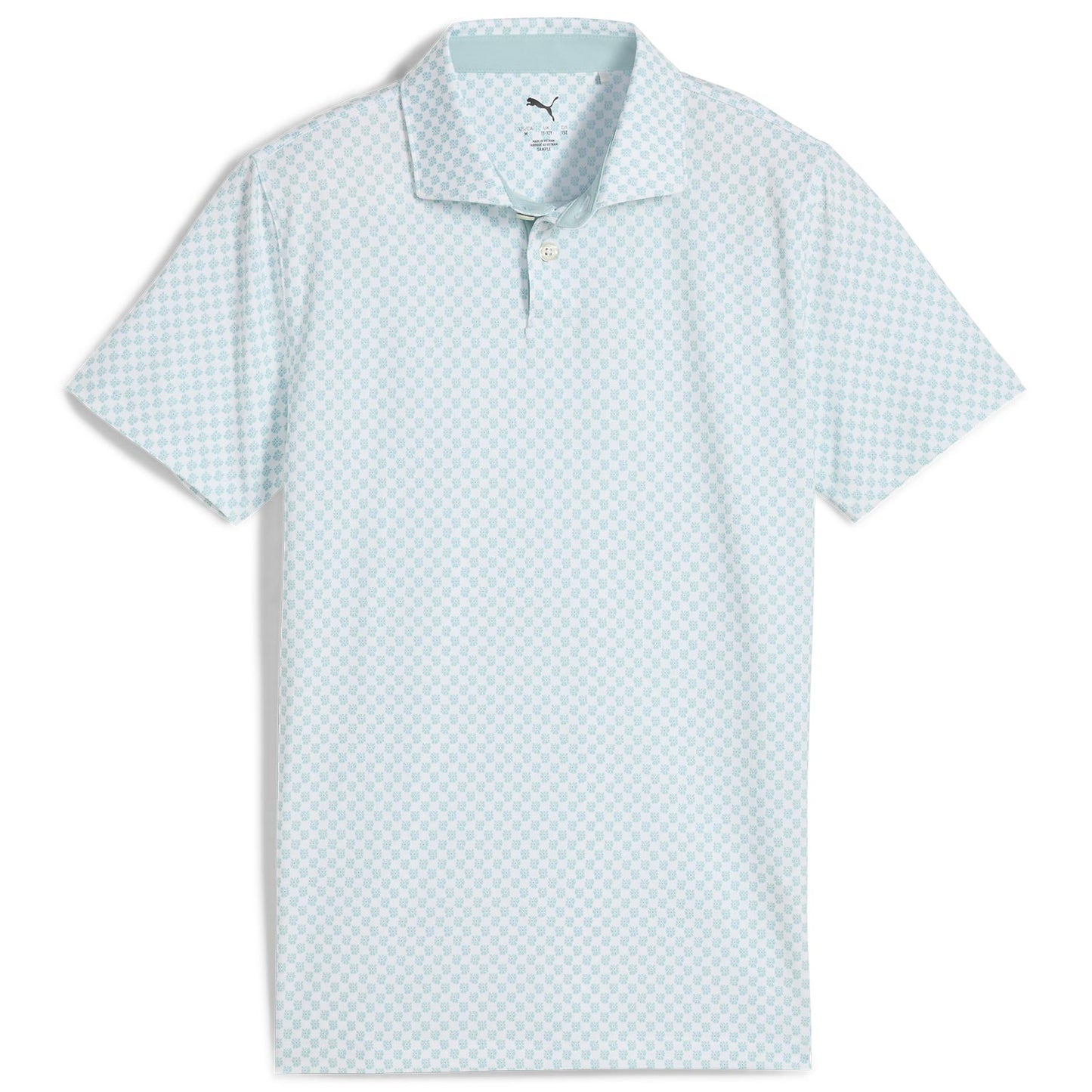 Puma 2025 Boys MATTR Micro Floral Golf Polo