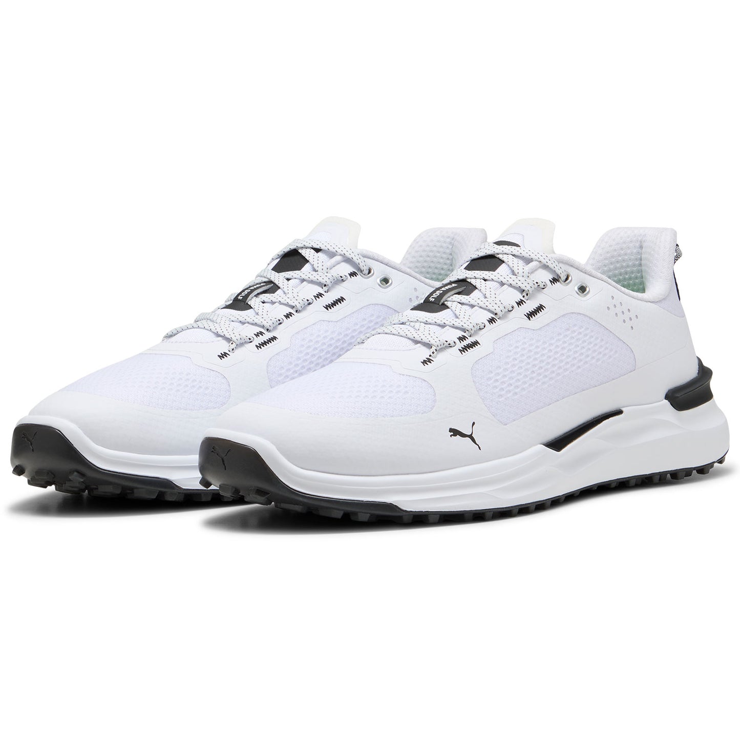 Puma Ignite Elevate X Golf Shoes White/Black/White
