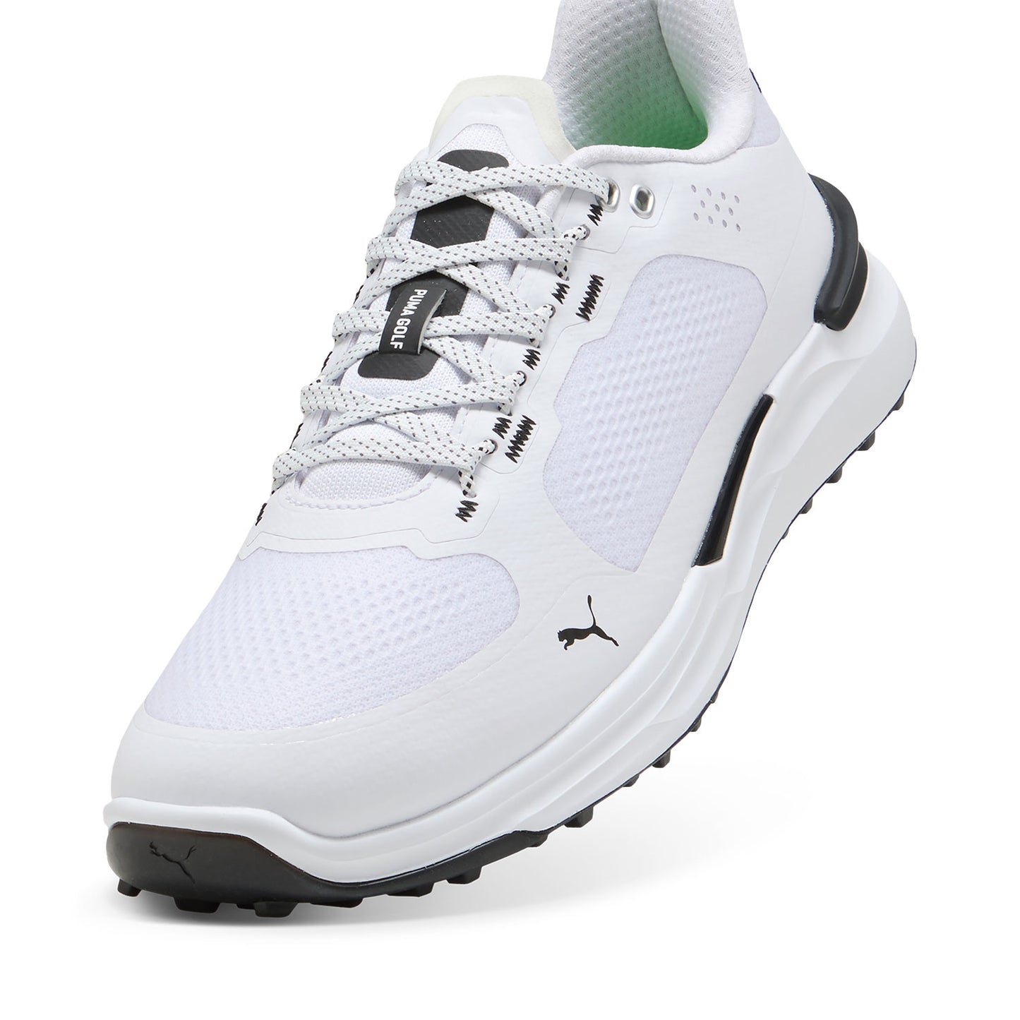 Puma Ignite Elevate X Golf Shoes White/Black/White