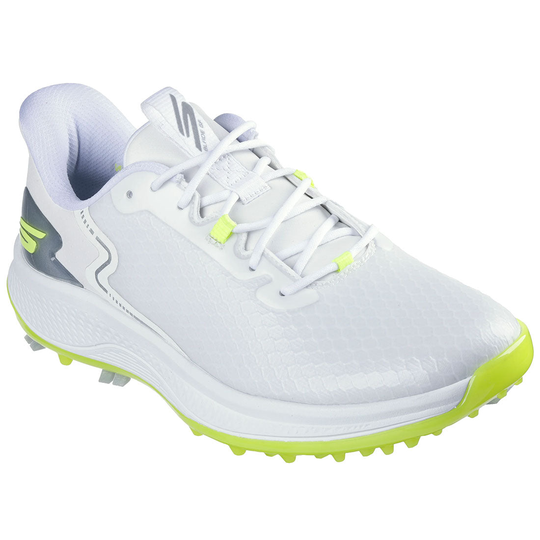 Skechers GO GOLF Blade GF Slip-Ins Golf Shoes White/Yellow – Golf