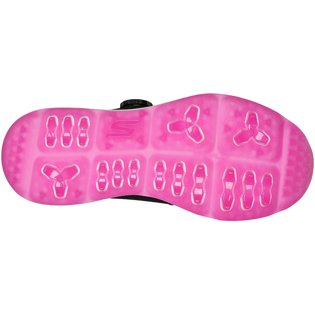 Skechers Women's GO GOLF Elite 5 Slip-Ins Golf Shoes Black/Pink