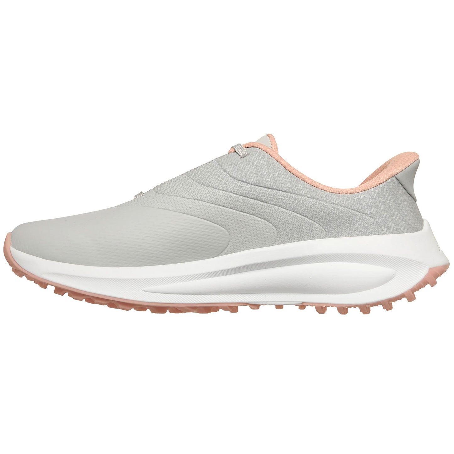 Skechers Women's GO GOLF Flow SL Slip-ins Golf Shoes Light Grey/Pink