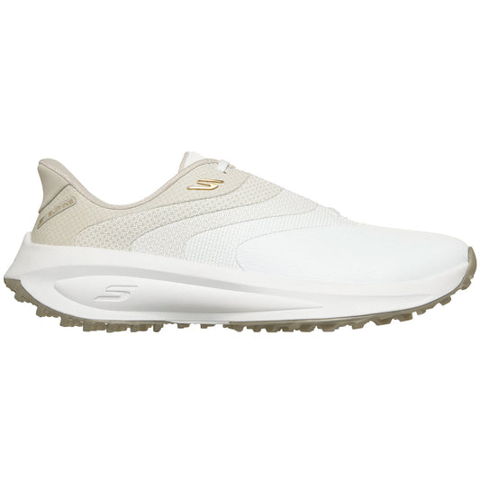 Skechers Women's GO GOLF Flow SL Slip-ins Golf Shoes White/Natural