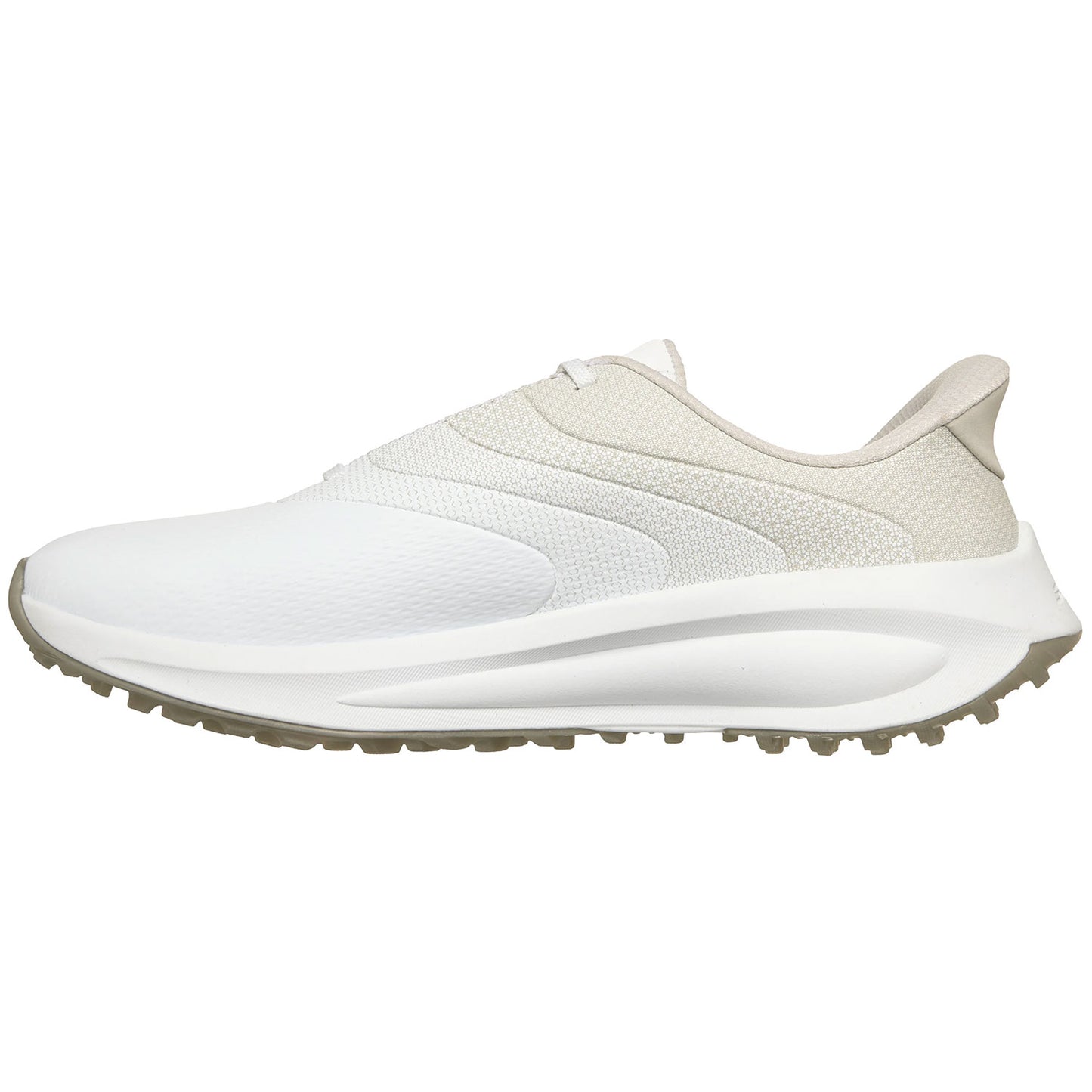 Skechers Women's GO GOLF Flow SL Slip-ins Golf Shoes White/Natural