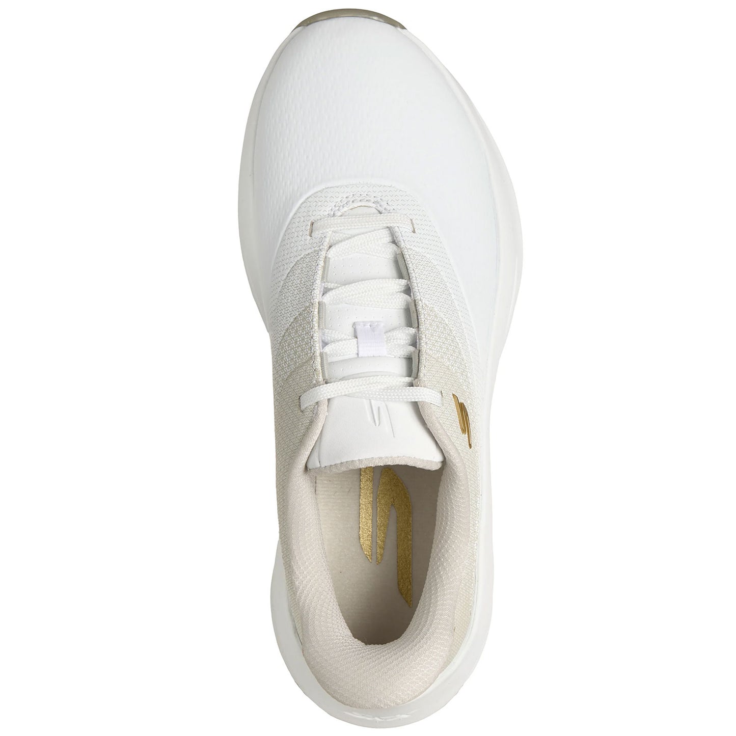 Skechers Women's GO GOLF Flow SL Slip-ins Golf Shoes White/Natural