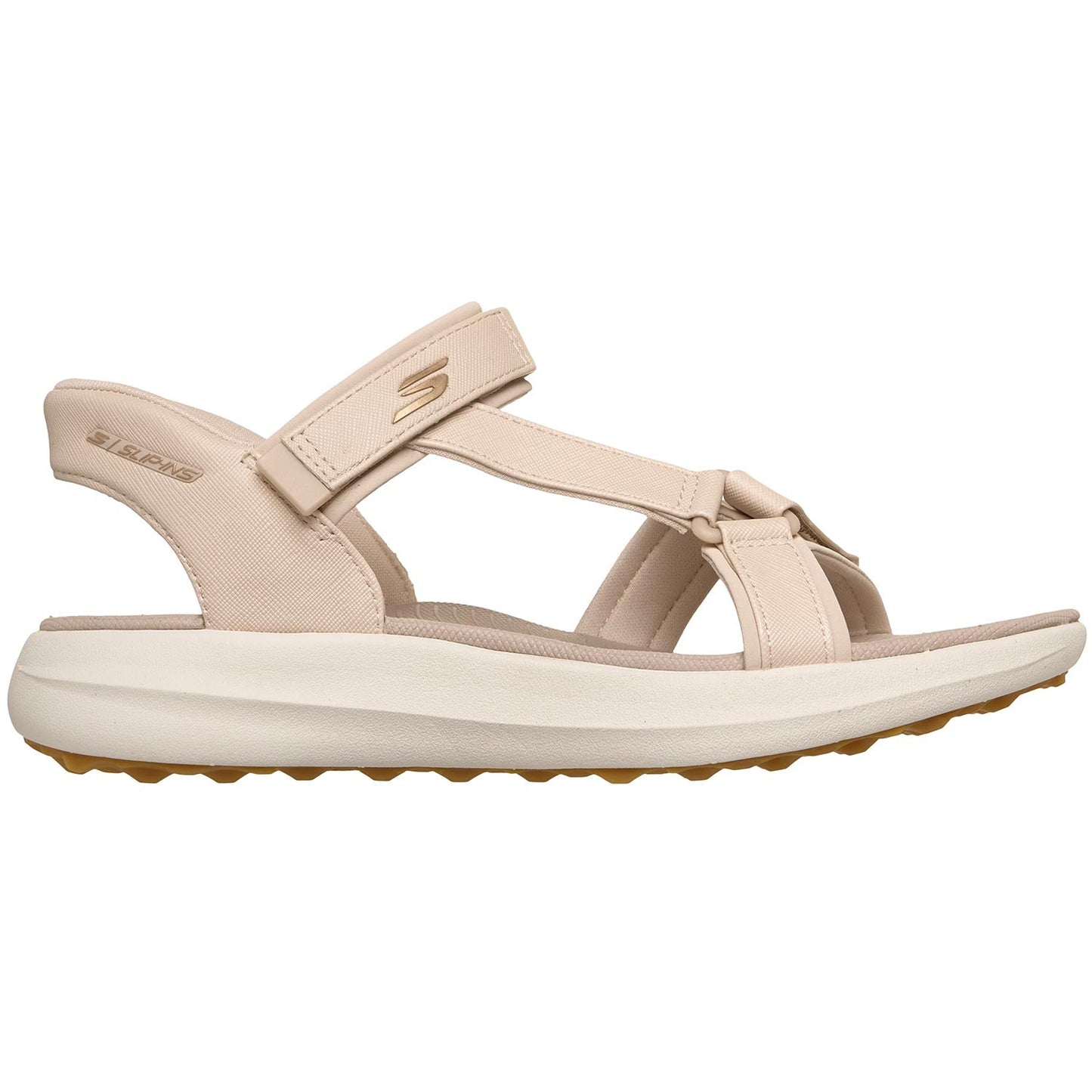Skechers Women's GO GOLF Slip-ins Golf Sandals Natural