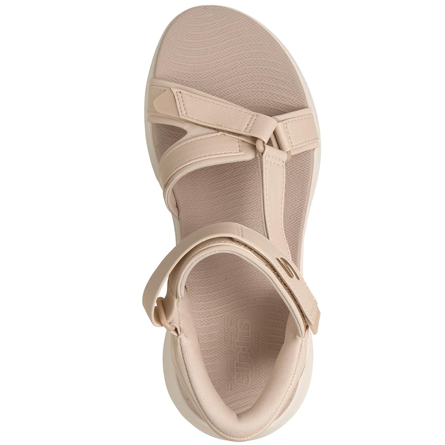 Skechers Women's GO GOLF Slip-ins Golf Sandals Natural