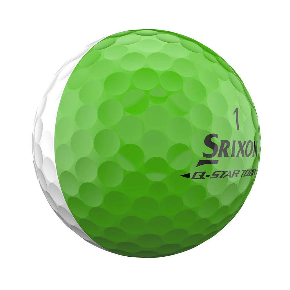Srixon Q-Star Tour 6 Divide Green/White Golf Balls – Golf Discount
