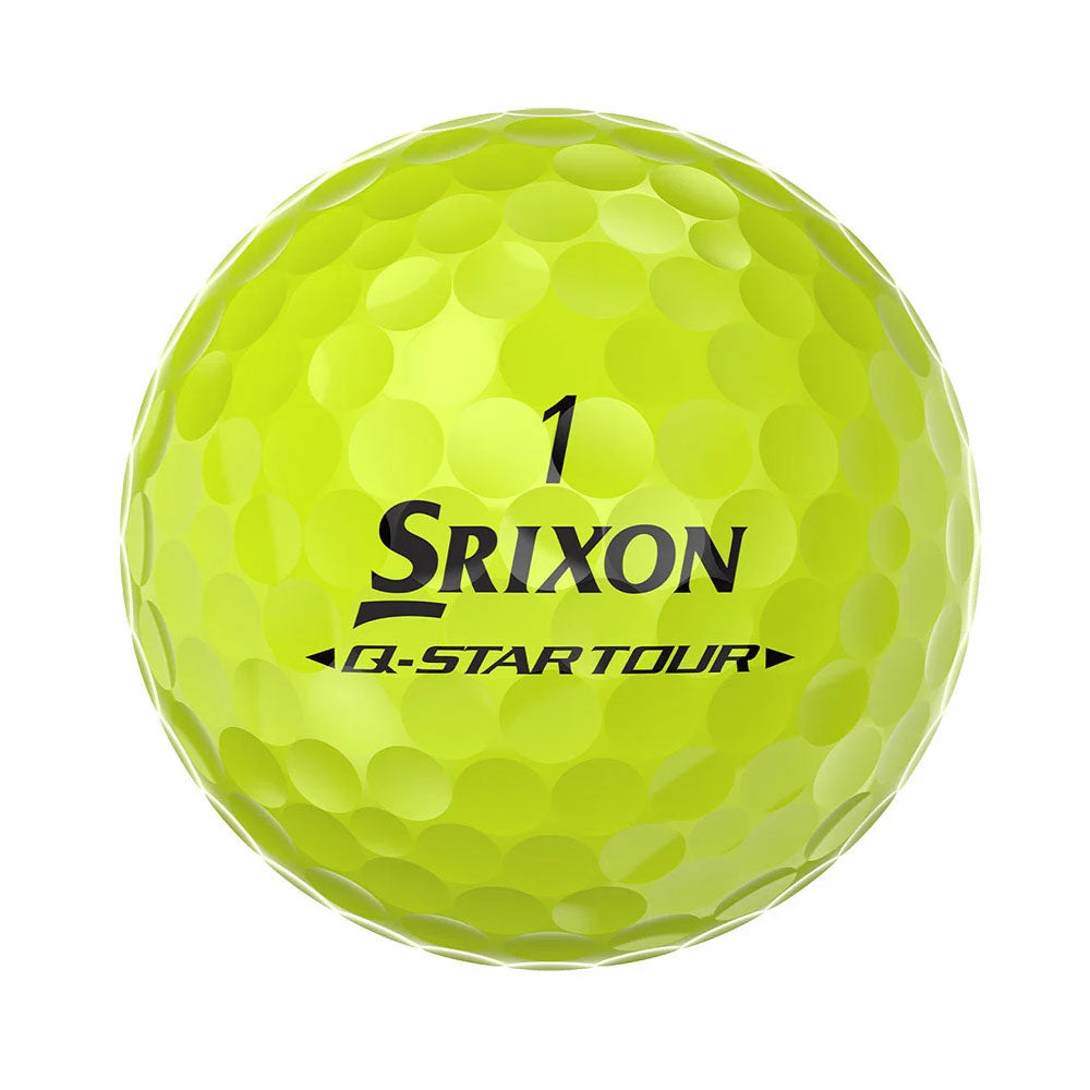 Srixon Q-Star Tour 6 Divide Orange/Yellow Golf Balls