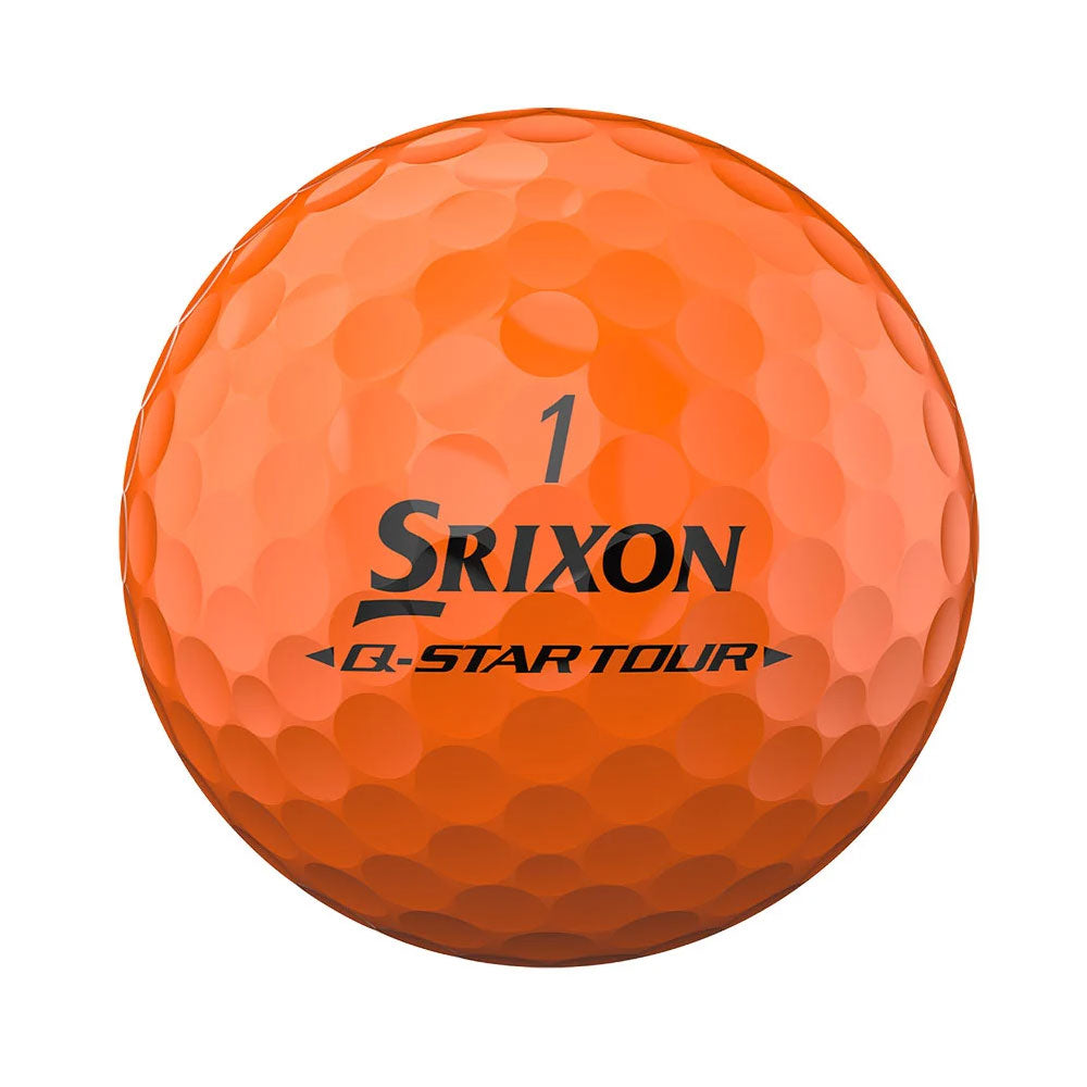 Srixon Q-Star Tour 6 Divide Orange/Yellow Golf Balls