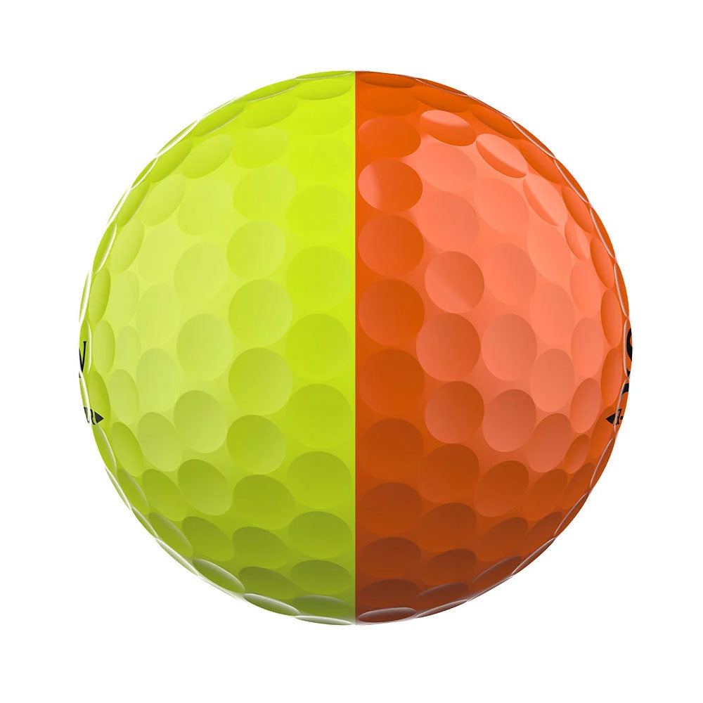 Srixon Q-Star Tour 6 Divide Orange/Yellow Golf Balls