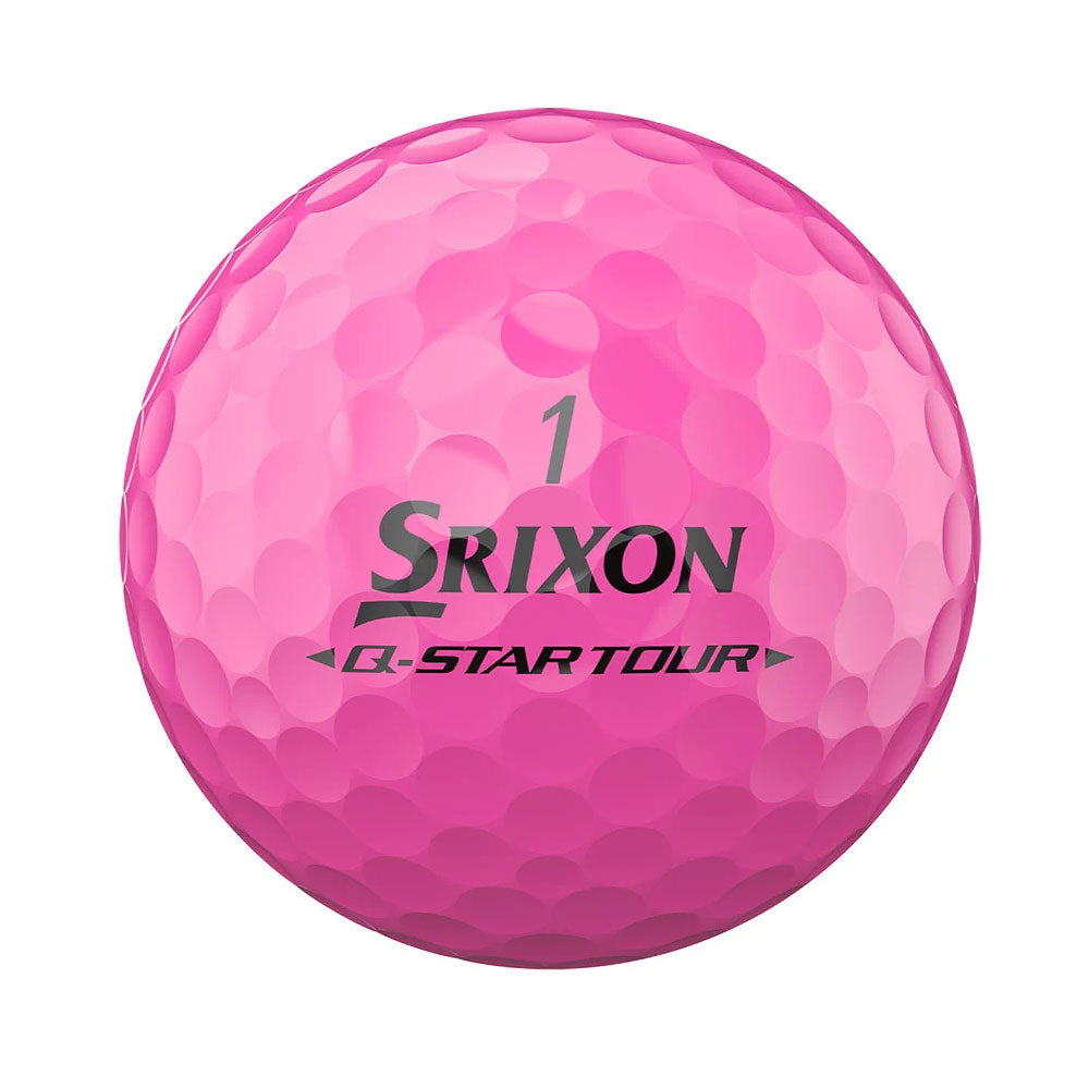Srixon Q-Star Tour 6 Divide Pink/White Golf Balls