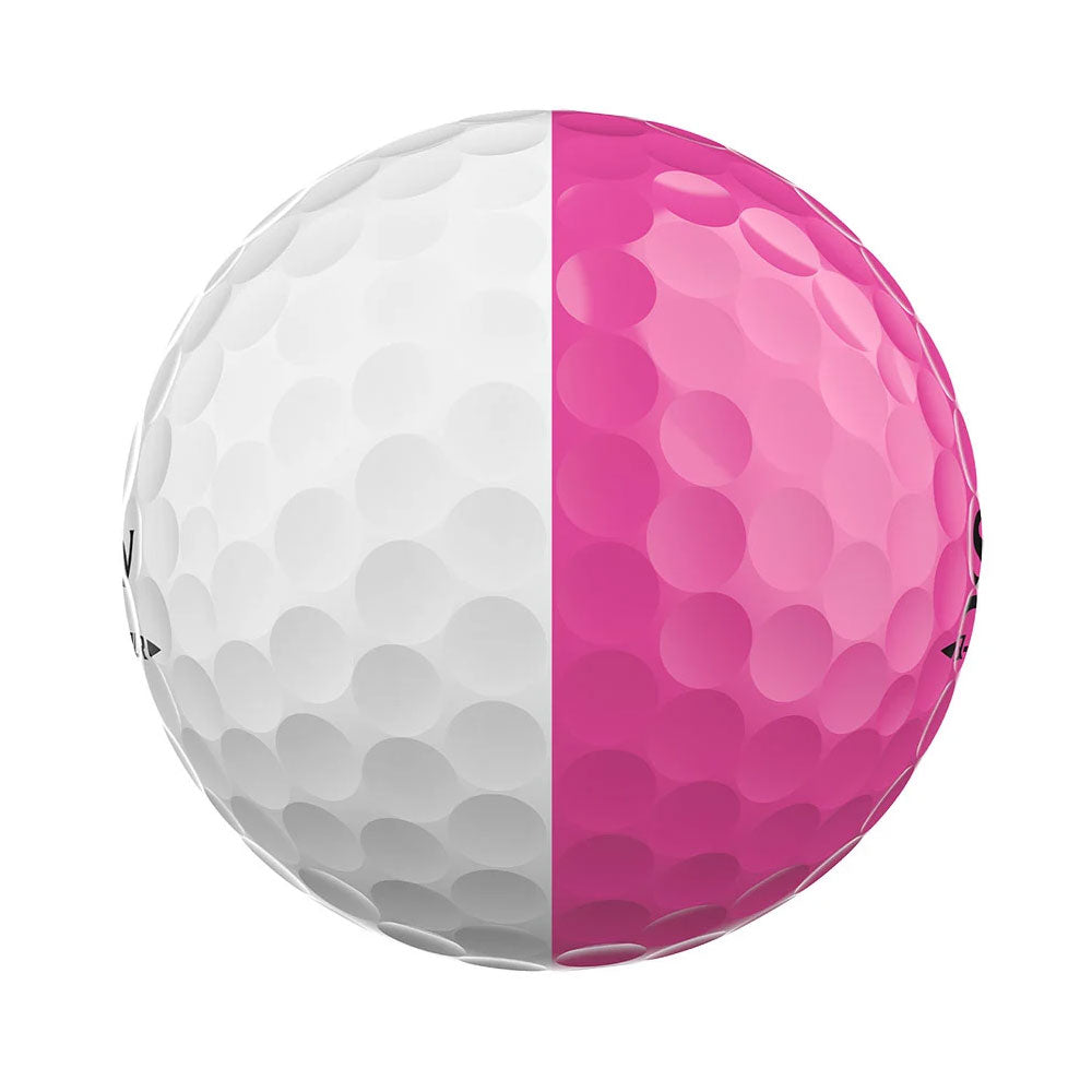 Srixon Q-Star Tour 6 Divide Pink/White Golf Balls