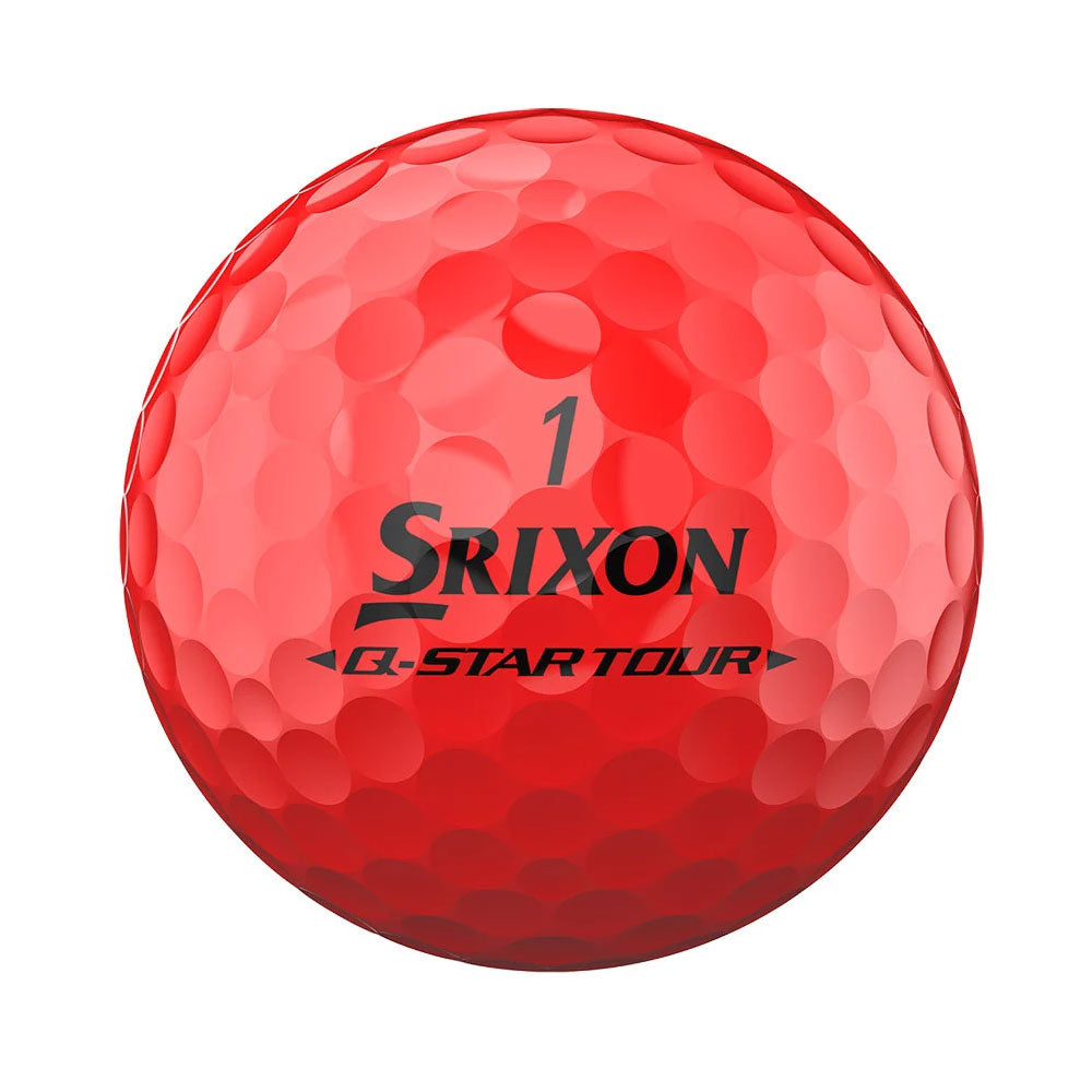 Srixon Q-Star Tour 6 Divide Red/Yellow Golf Balls