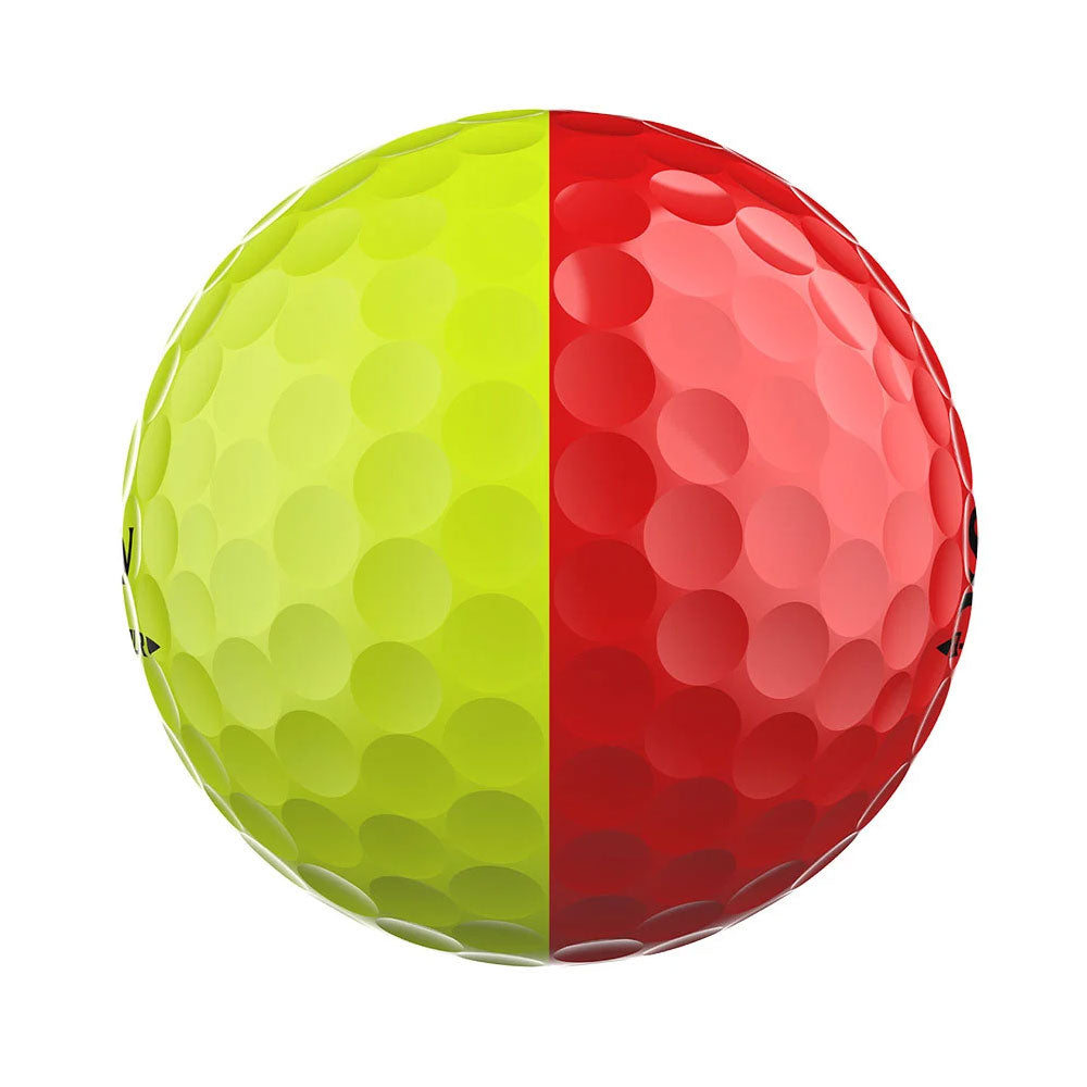 Srixon Q-Star Tour 6 Divide Red/Yellow Golf Balls