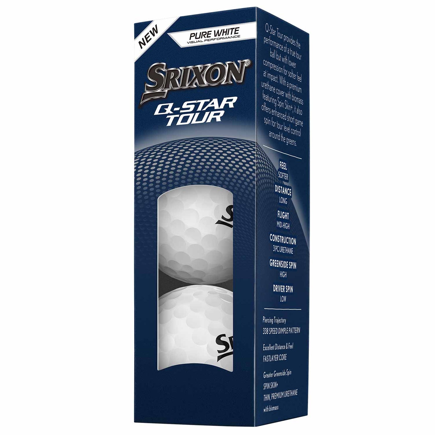Srixon Q-Star Tour 6 White Golf Balls