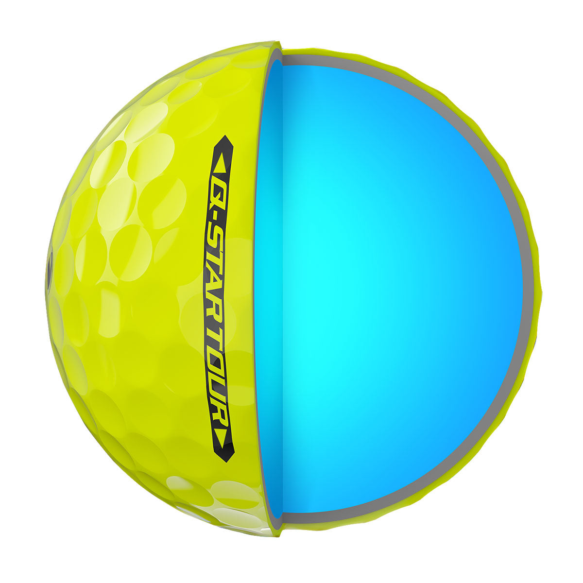 Srixon Q-Star Tour 6 Yellow Golf Balls