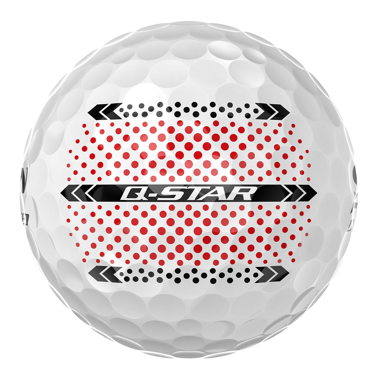 Srixon Q-Star Ultispeed Trackline White Golf Balls