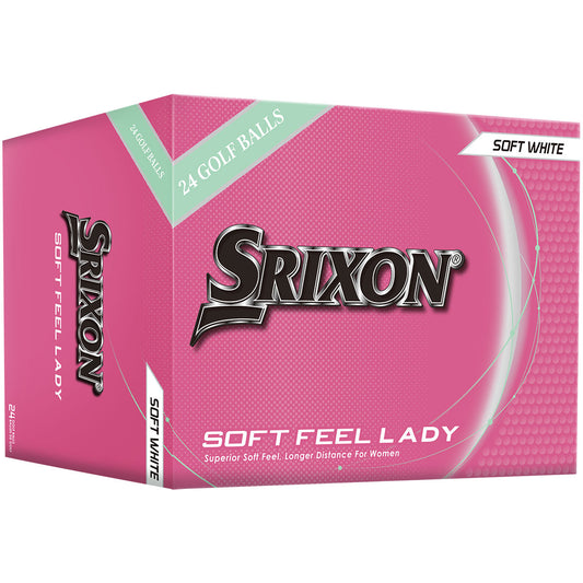 Srixon Women's Soft Feel Lady 9 Holiday 24-Pack Golf Balls