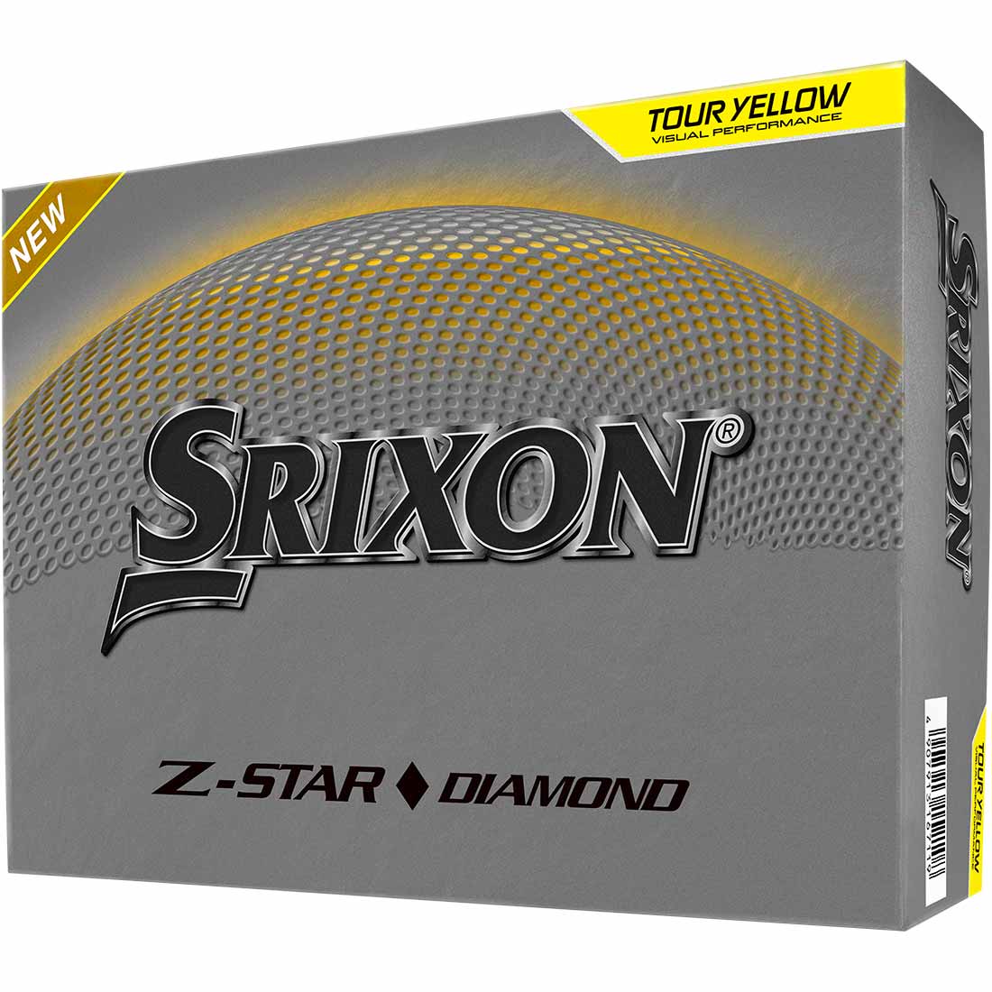 Srixon Z-Star Diamond 3 Yellow Personalized Golf Balls