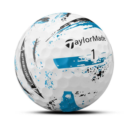 TaylorMade SpeedSoft Ink Multi Color Golf Balls