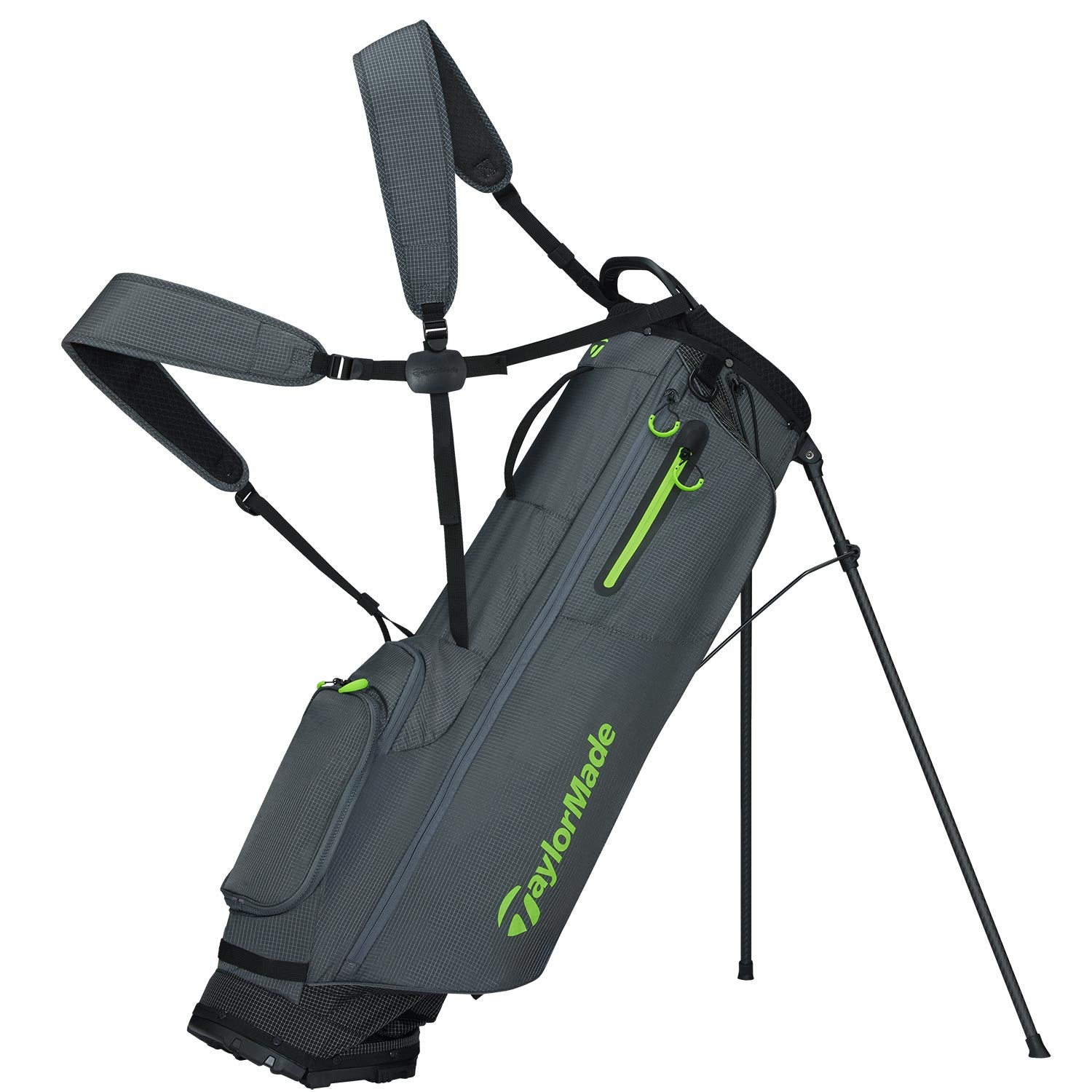 TaylorMade ゴルフバッグ グレー/グリーン TaylorMade FlexTech SuperLite Stand Bag | Golf Discount