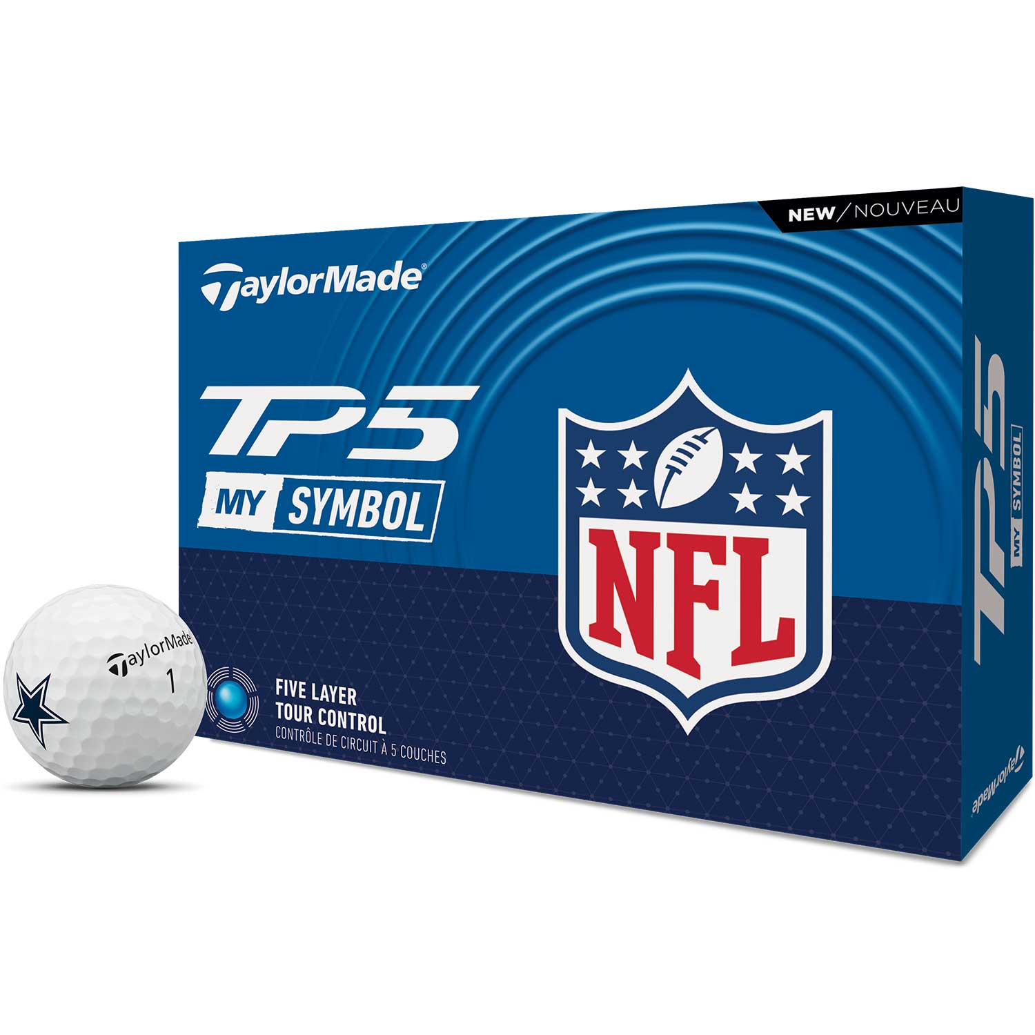 TaylorMade TP5 NFL Logo Golf Balls – Golf Discount