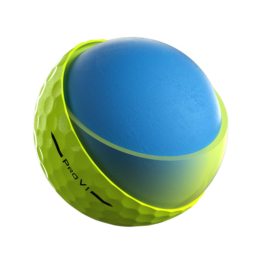 Titleist Pro V1 Yellow Personalized Golf Balls