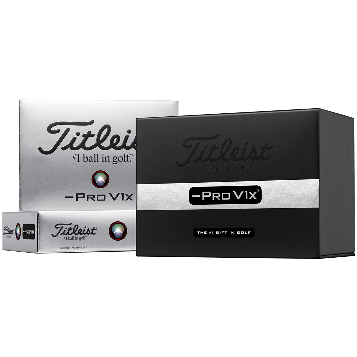Titleist Pro V1x Left Dash 2-Dozen Holiday Box