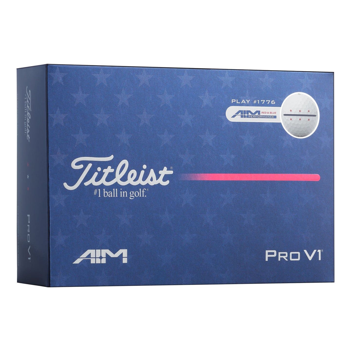 Titleist Pro V1 1776 USA 6-Pack Golf Balls