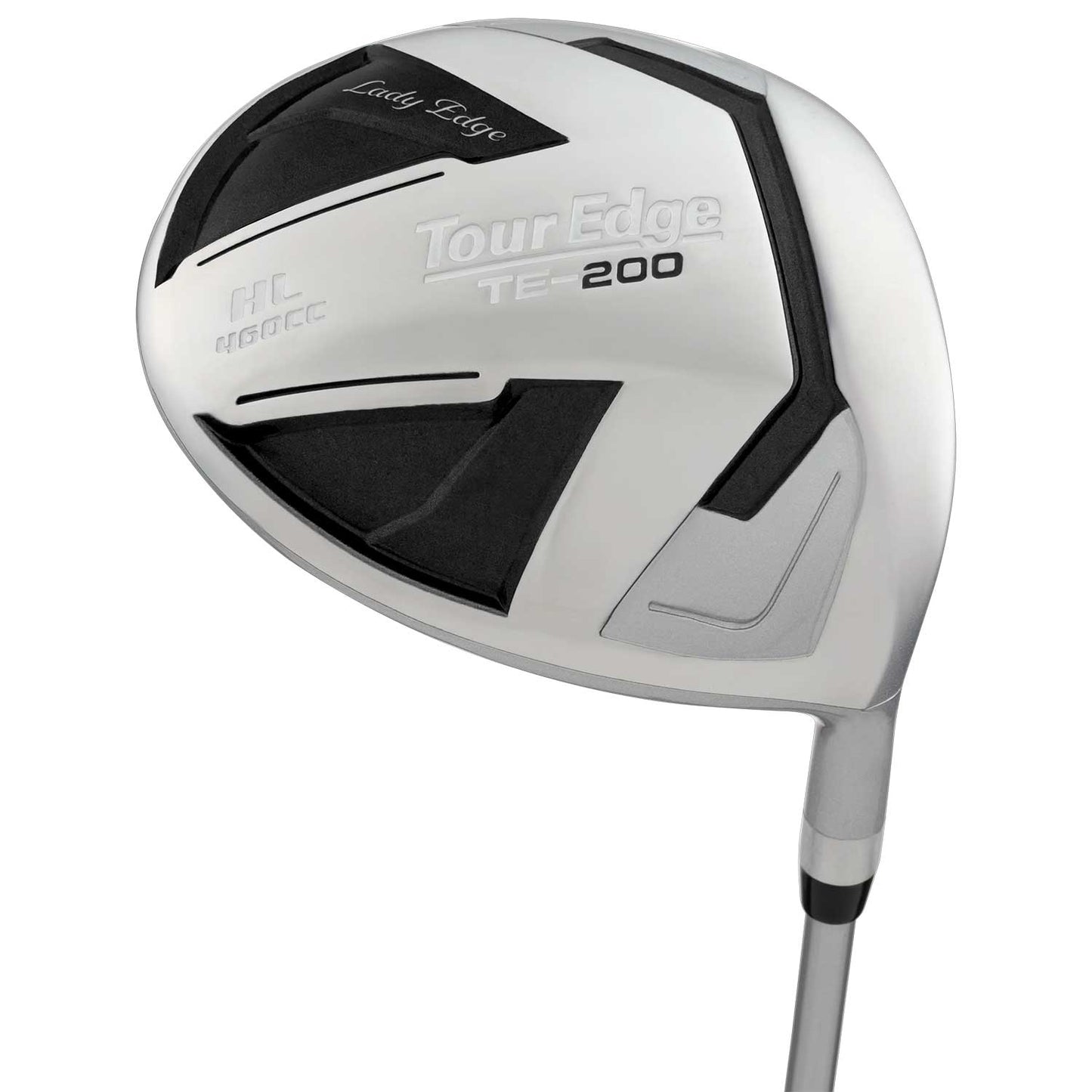 Tour Edge Women's TE-200 Lady Edge Complete Set Black/Silver