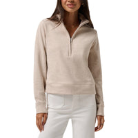 TravisMathew Women's Cloud Fleece 2.0 1/2 Zip Golf Pullover