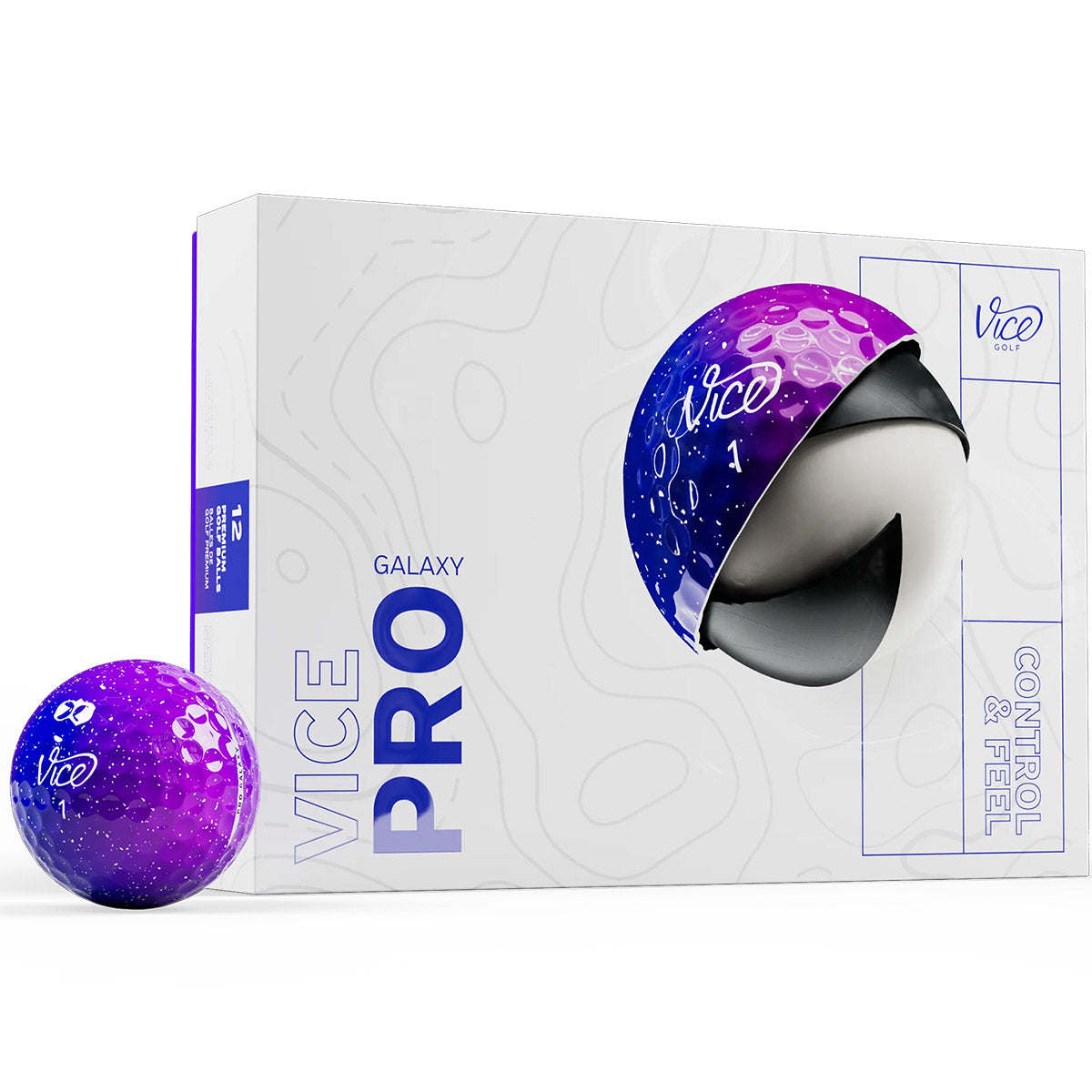 Vice Pro Galaxy Golf Balls