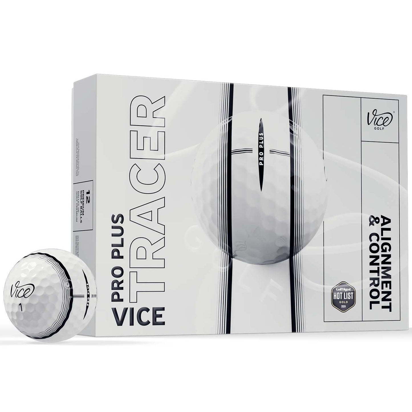 Vice Pro Plus Tracer Golf Balls