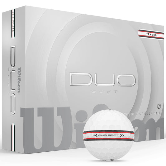 Wilson DUO Soft TRK360 White Golf Balls