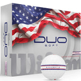Wilson DUO Soft TRK360 USA Stars & Stripes Golf Balls