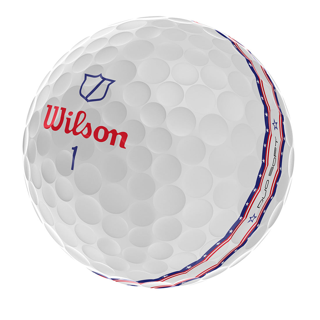 Wilson DUO Soft TRK360 USA Stars & Stripes Golf Balls