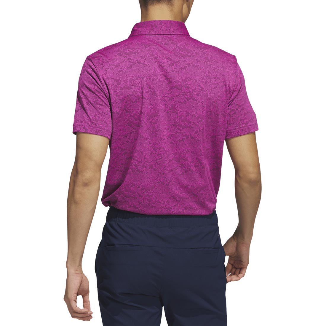 Adidas 23 Textured Jacquard Polo