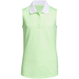 Adidas 2024 Girls Sleeveless Polo