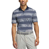 Adidas Go To Print Stripe Polo