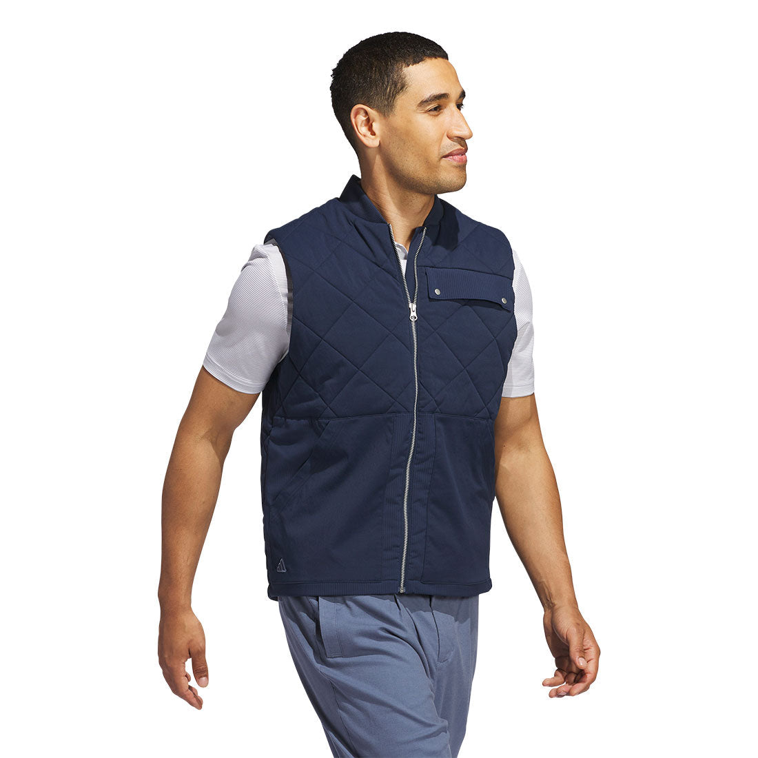 Adidas Go To Quilted DWR Full Zip Vest – Golf Discount