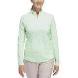 Adidas Women's Ultimate365 Printed Quarter Zip Mock