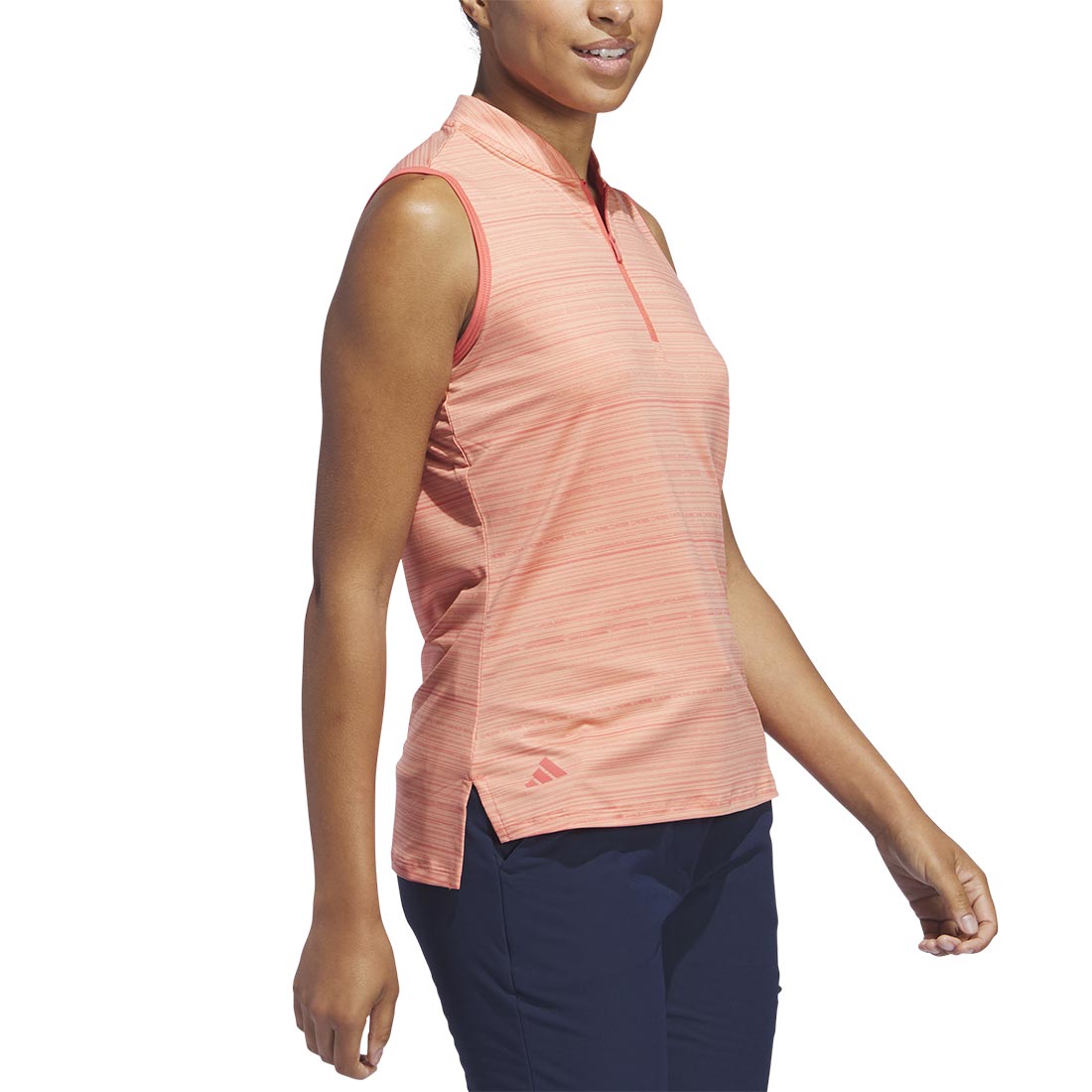 Adidas Women's Ultimate365 Stripe Sleeveless Polo